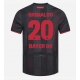 Maillot de foot Bayer Leverkusen Alejandro Grimaldo #20 Domicile vêtements 2025-26 Manches Courtes
